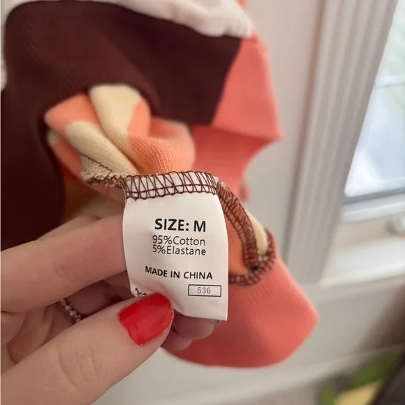 Striped Colorblock Sweater - Picture 2 of 2